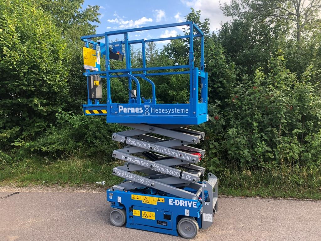 neu in unseren Mietpark: Mini-Scherenbühne